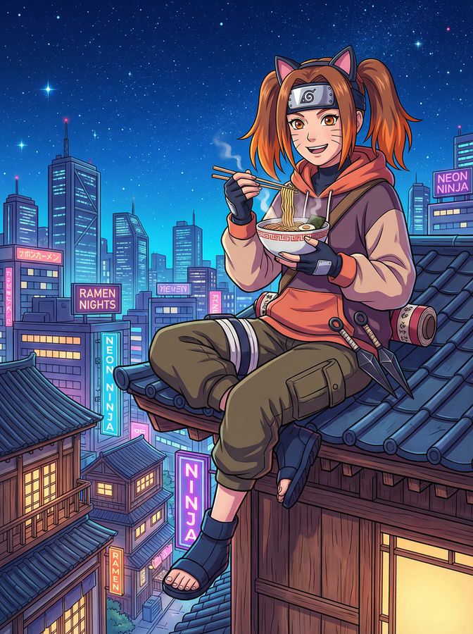 海角网动漫-猫耳忍者日常